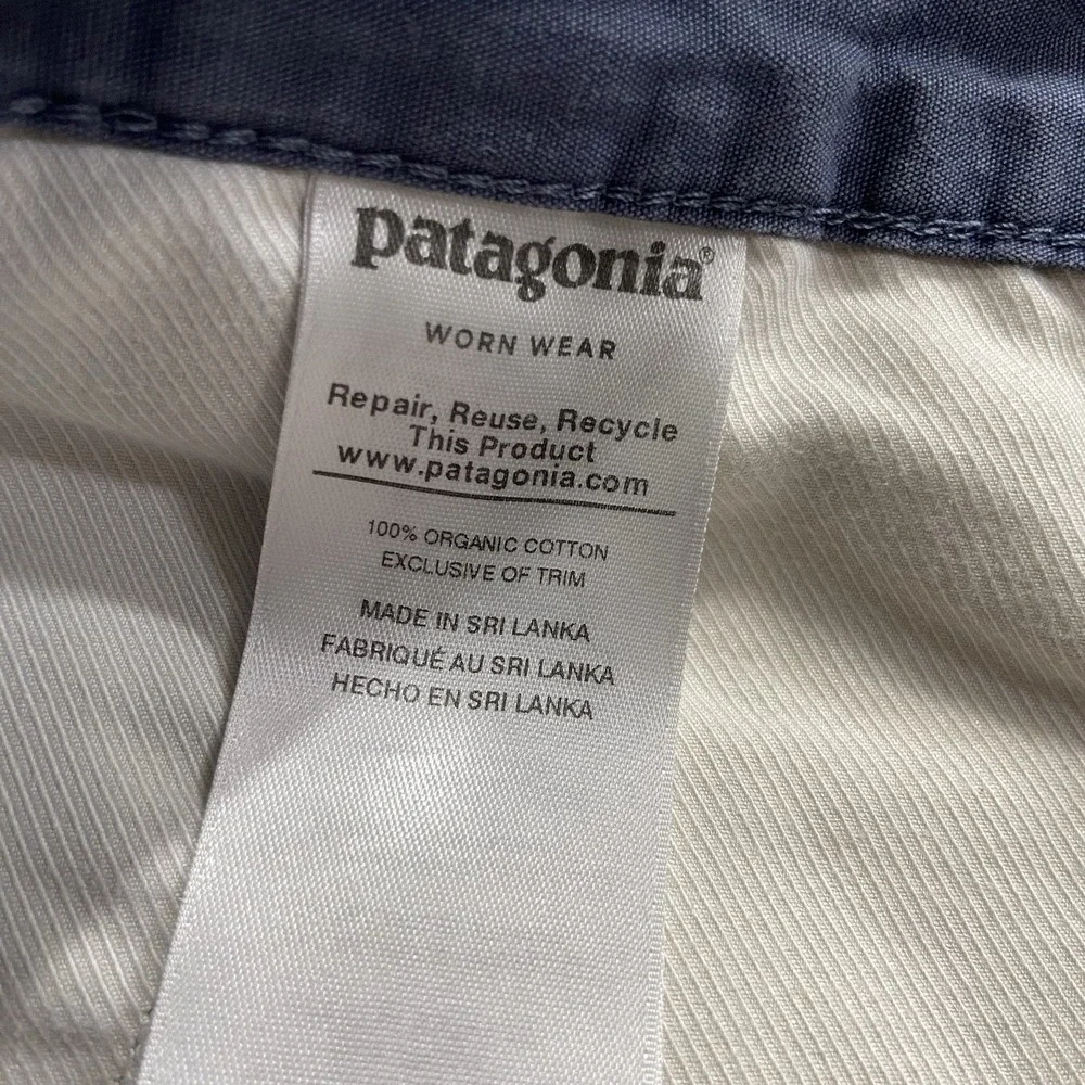 Patagonia Shorts Mens 28 Canvas All Wear Chino 9